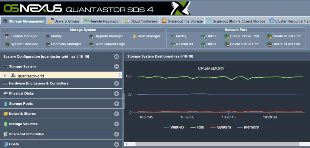 QuantaStor SDS v4.2 Released with Dashboard Analytics, Global Namespace Capabilities, and Updated Cloud License&nbsp;Services