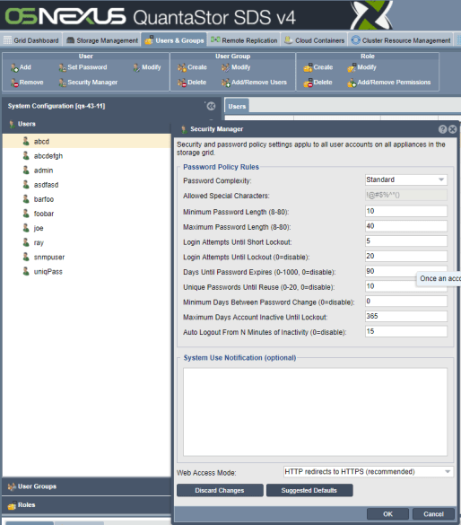 Password &amp; Security Manager