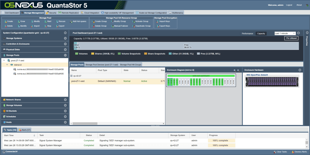 QuantaStor v5.11.2 Now Available with Expanded Hardware Support and Streamlined Deployment of Scale-out NAS & S3 Object&nbsp;Storage